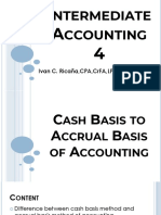 Topic 4 - Cash Basis and Accrual Basis of Accounting