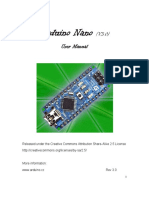 Arduino Nano User Manual
