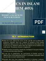 BHM 4053 - CHAP 10 - Women and Muslim Peace Building