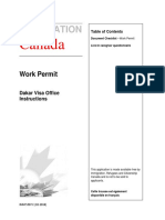 Work Permit Application Checklist