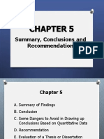 howtomakeresearchpaperchapter5-summaryconsclusionandrecommentation-170417140430
