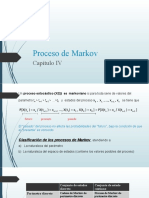 Proceso de Markov Cap IV