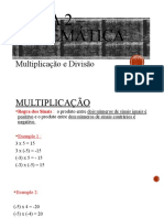 A2 - Multiplicação e Divisão