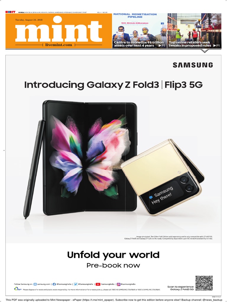 mint Epaper PDF Loans Reserve Bank Of India