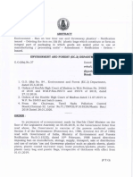 Plastic Ban G.O 37 Dt 5.6.2020