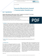 Ditrust Chain: Towards Blockchain-Based Trust Models For Sustainable Healthcare Iot Systems