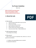 Project Guideline v7.3