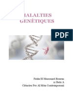 MALALTIES GENÈTIQUES - Fatin El Mazouari