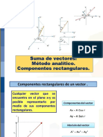 Componentes Rectangulares de Un Vector | PDF | Triángulo | Aceleración