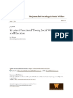 Structural Functional Theory Social Work Practice and Education-1