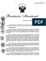 Documento Técnico "Orientaciones para el uso medicinal del cannabis" del Minsa (2019)
