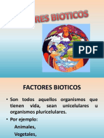 Factores Bioticos