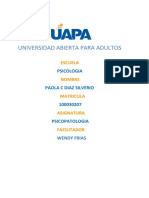 Tarea 4 Psicopatologia