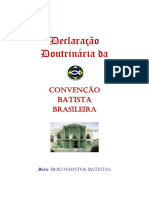 Declaração Doutrinária Da Convenção Batista Brasileira