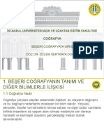 1-Beşeri̇ Coğrafyaya Gi̇ri̇ş