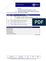 ULC 0430 Padrao de Seguranca Levantamento Critico