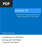 Storing and Querying Blobs and Text Documents in SQL Server