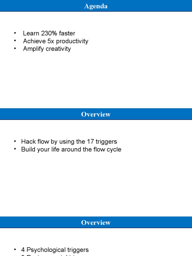 Chapter 3: Flow Cycle Insights | PDF | Creativity | Cognition