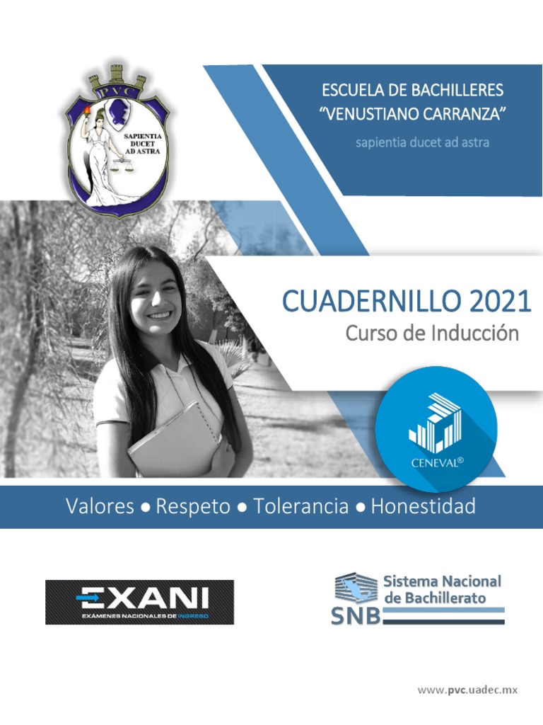 Cuadernillo Curso de Induccion | PDF | Prueba (evaluación) | Triángulo, image size:768x1024