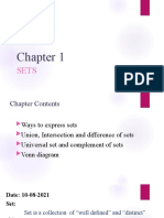 Chapter 1 Sets (Ex 1.1)