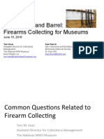Lock, Stock and Barrel: Firearms Collecting For Museums: June 15, 2016