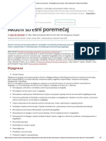 Akutni Stresni Poremećaj - Psihijatrijski Poremećaji - Merck Manuals Professional Edition