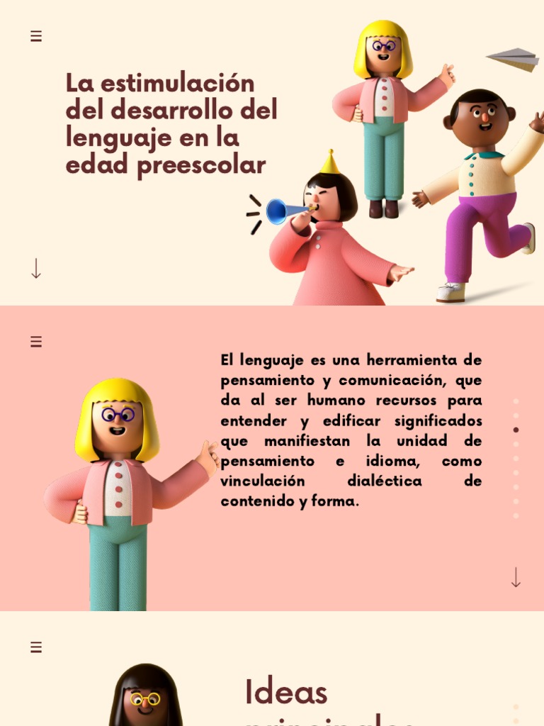 Estimulación del lenguaje en preescolares | PDF | Educación de la ...