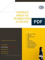 Google Digital Garage Summary