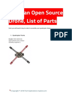 Make An Open Source Drone, List of Parts: 1. Quadcopter Frame