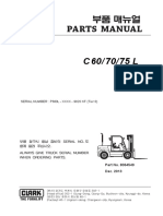 Catálogo de partes Clark P680L 9826KF