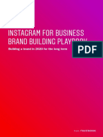 Instagrams Brand Building Playbook