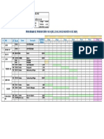 Programa de Produccion W-34 Agosto 2021