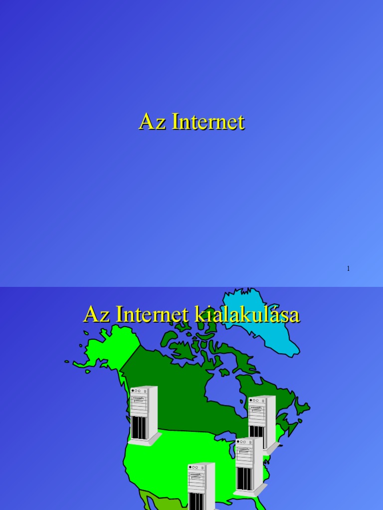 Hálózati Ismeretek - Az Internet | PDF