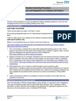 Car Parking - Rules and Regulations For Patients and Visitors - SOP0084