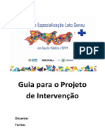 Guia para Os Projetos de Intervenção - Atualizado