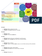 Phrasal Verb - Set