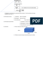 Repaso final matemática II vértice fórmula área perímetro volumen