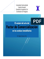 Factor de Comercialización MCamacaro2016