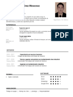 Curriculum Vitae Mexico