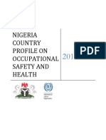 Nigeria Country Profile On Occupational Safety and Health