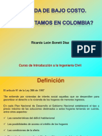 8) Vivienda de Bajo Costo en Colombia
