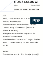 Concertos & Solos With Orchestra: Nema Kategorije Danas 09:40