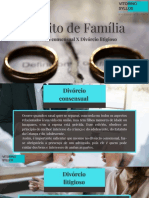 Divorcio Consensual X Divorcio Litigioso