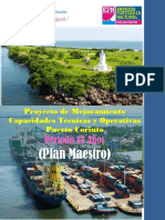 Plan Maestro Proyecto Mejoramiento de Capacidades Tecnicas y Operativas Puerto Corinto