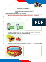 3 Ficha Primer Ano Resolvemos Problemas Sobre El Uso de Fracciones en La Vida Diaria