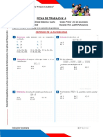 4 Ficha de Criterios de La Divisibilidad