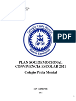 Plan Socioemocional Colegio Paula Montal 2021