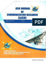 Nigerian Undergraduates' Perception and Trust of Local and International Media Reporting of Casualty Figures: A Case of The Metele Attack in Borno State, Nigeria