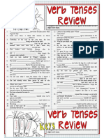 b1 Verb Tenses Review 12 Grammar Drills Tests 94314