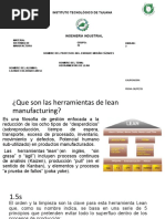 Cuáles Son Las Herramientas de Lean Manufacturing | PDF